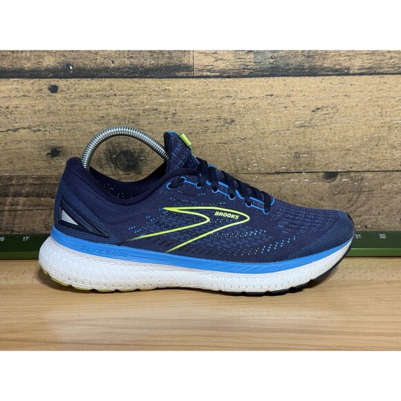 ?Brooks Glycerin 19 Mens 8.5 Shoes Blue Running Walking Gym Comfort $139 main image 5